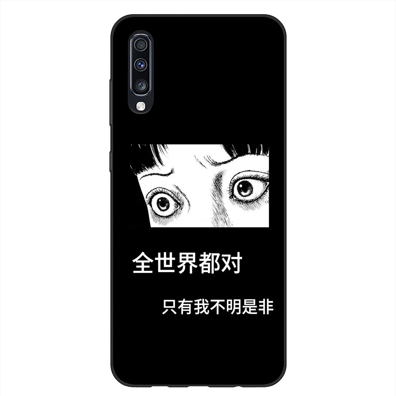 Ốp điện thoại silicon mềm hình anime kinh dị cho Samsung Galaxy A9 A8 A7 A6 Plus 2018 S7 Edge M31 A21S