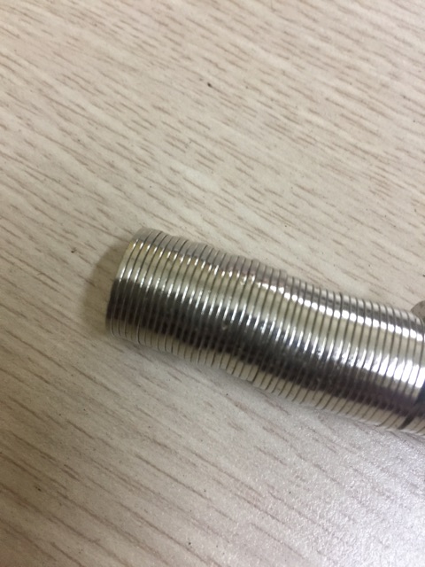 Nam ch&acirc;m trắng đất hiếm 15x1mm