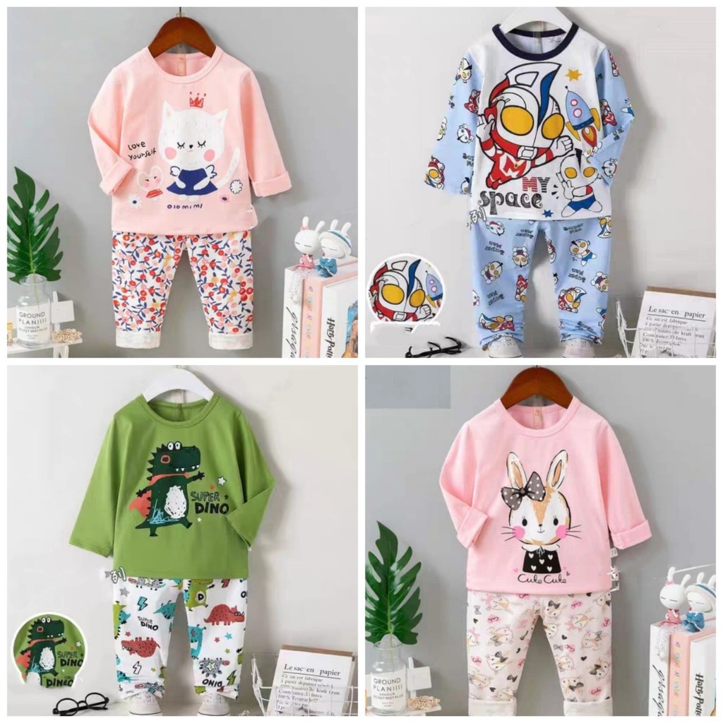 (Nhí) Bộ Xuất Hàn CoTTon Len Dày Dặn Chuẩn Quảng Châu Cho Bé (8_15kg)