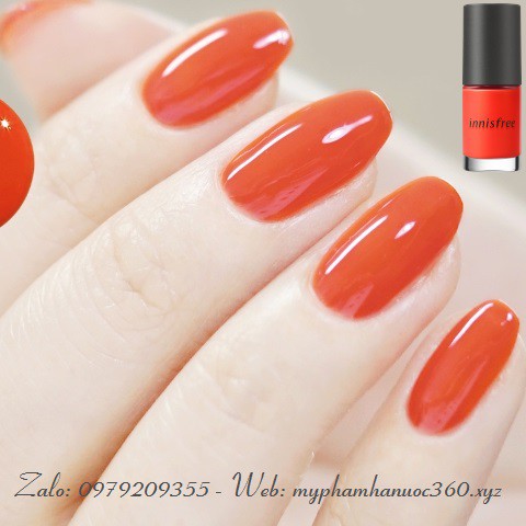 [Màu mới] Sơn Móng Tay Innisfree Real Color Nail 225-231