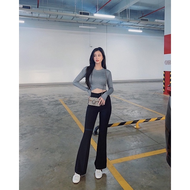 BASIC CROPTOP▪Áo croptop tim chéo eo