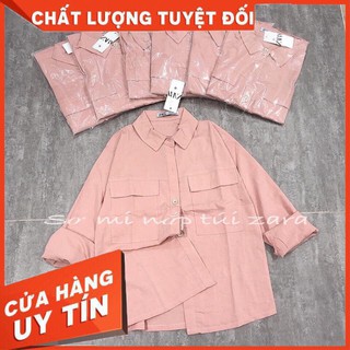 Áo sơ mi túi hộp