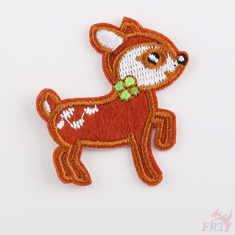 16 miếng vá trang trí quần áo dạng thêu/ủi hình thú hoạt hình（☸ Animals Patch ☸）