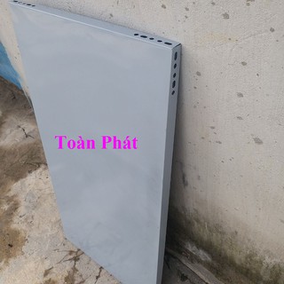 Mâm sắt V lỗ ( 50x100cm) màu xám ghi
