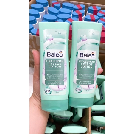 Lotion dưỡng da cấp nước Balea Hyaluron Pflege Lotion, thấm mịn da không nhờn