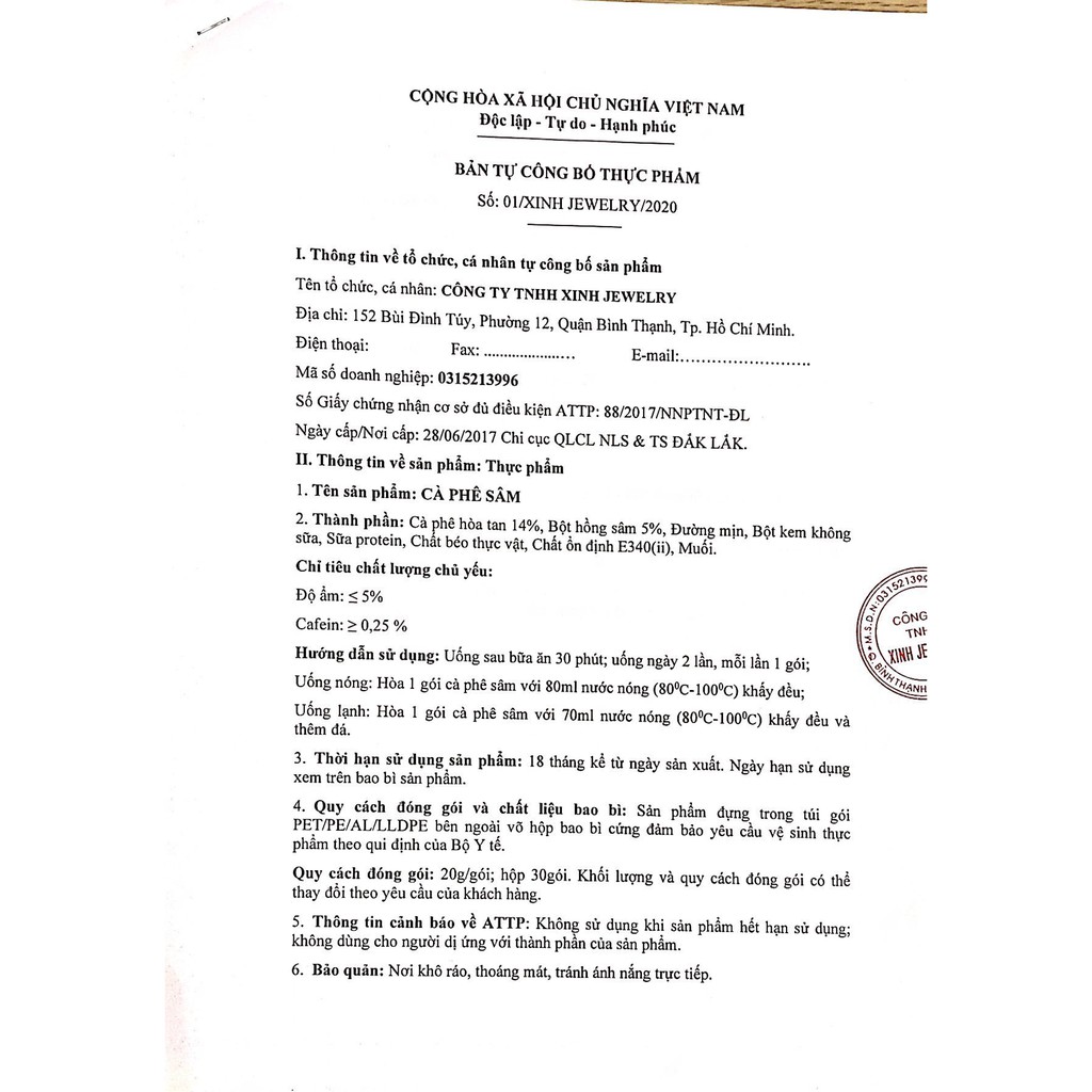 Cà Phê Sâm chính hãng ( GinSeng coffee ) | BigBuy360 - bigbuy360.vn