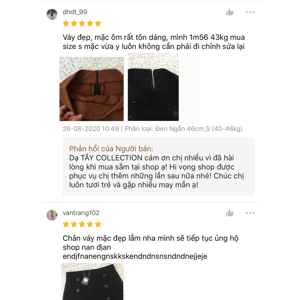 Chân Váy Công Sở Chữ A Phối Nút, Xẻ Tà Trước, Hàng Thiết Kế Tây Collection Chất Lượng cao Cấp | BigBuy360 - bigbuy360.vn