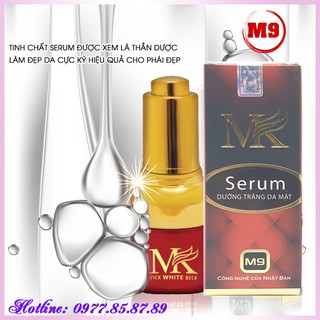 Serum dưỡng trắng da mặt Cao Cấp M-9 MK (40ml)