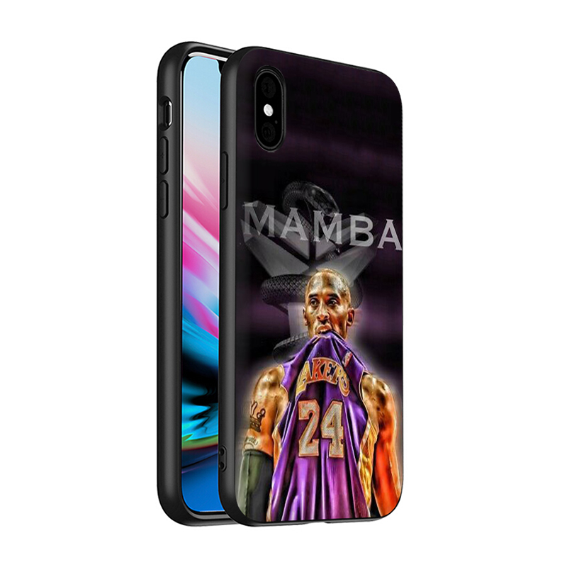 Ốp Lưng Silicone Đơn Giản Yd110 Kobe Bryant Cho Iphone 11 12 Pro Mini Xs Max X Xr