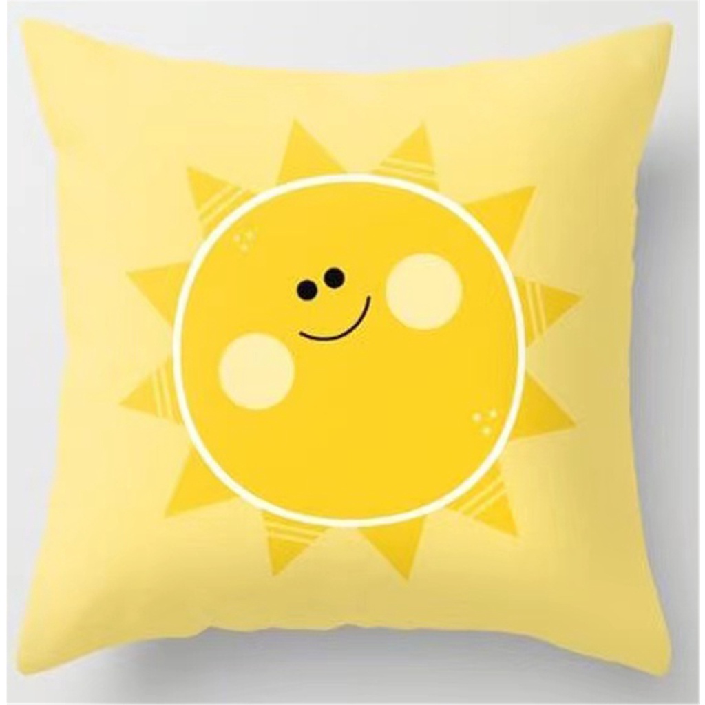 Vỏ gối sofa trang trí họa tiết màu vàng 70×70.60x60.50x50.45x45.40×40.
 | BigBuy360 - bigbuy360.vn