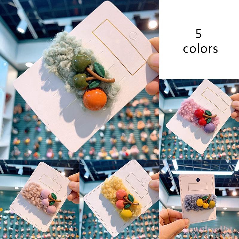 Kẹp tóc hình quả anh đào đáng yêu cho bé gái