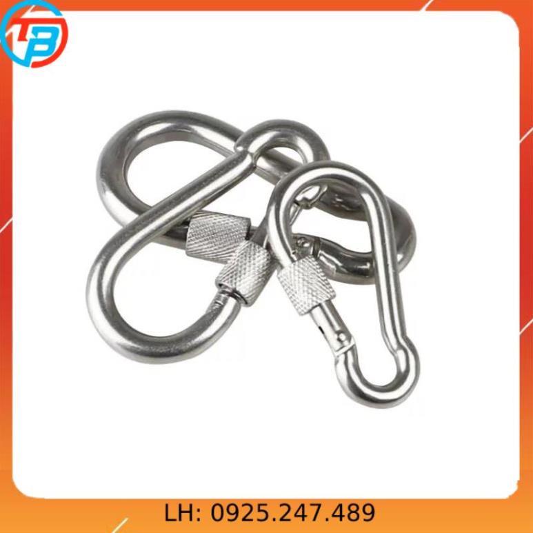 Móc Khóa An Toàn INOX 304 size lớn 8mm