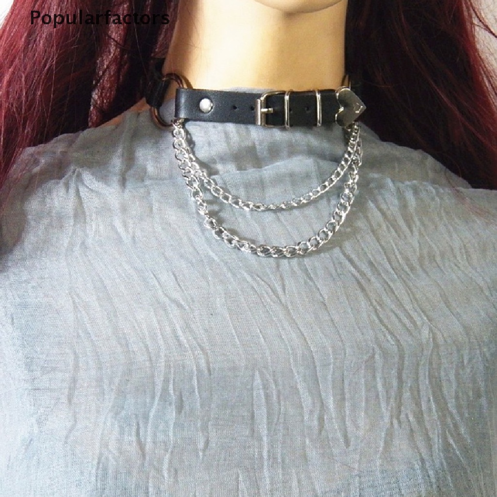 Vòng Tay Giả Da Phong Cách Gohic