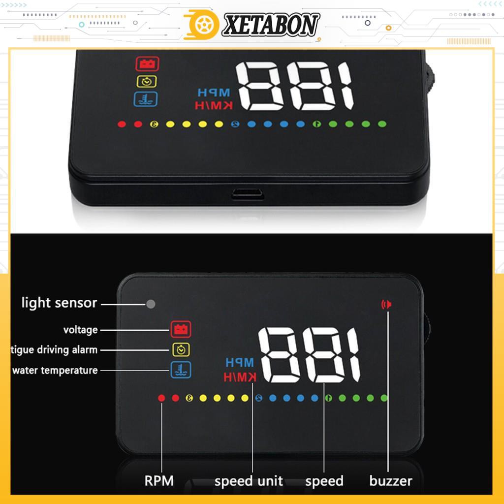 HUD V200 Hiển thị Tốc độ kính lái _ siêu nét