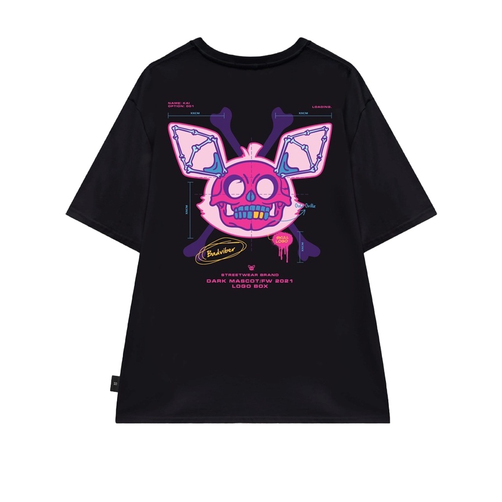 Áo thun unisex N7 Bad Viber phông tay lỡ nam nữ form rộng Local Brand