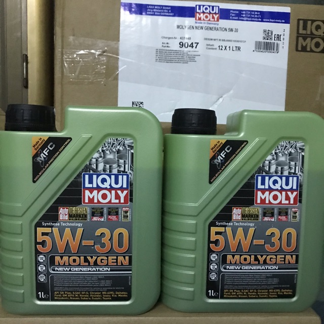 1 thùng 12 chai nhớt liquimoly gen 5w-30 giá sỉ 210k chai