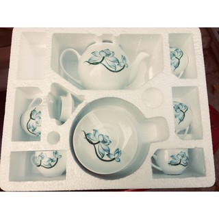 {IN LOGO THEO YÊU CẦU} Bộ ấm chén Bát Tràng
