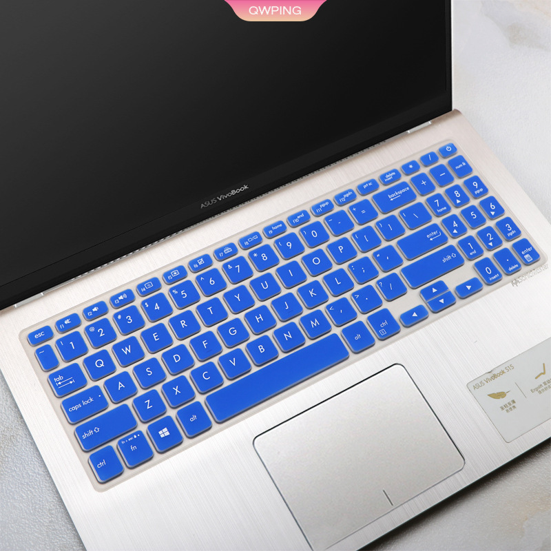 Miếng Dán Bàn Phím Silicon 15.6 Inch Cho Asus Vivobook S15 S5300U Y5200 Y5100 X509 A509 A512 A516 M515 530u S533E | Qwp