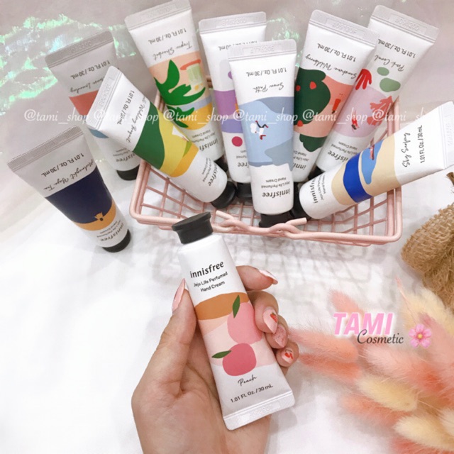 Kem Dưỡng Da Tay Innisfree Jeju File Hand Cream