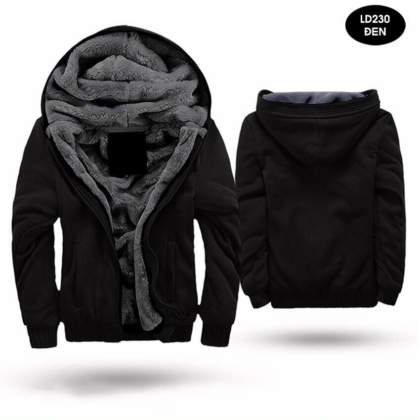 ÁO KHOÁC NỈ NAM LÓT LÔNG  SIÊU ẤM ÁP MÙA ĐÔNG THỜI TRANG NAM 1986