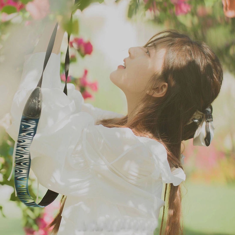 Dây Cột Tóc Đuôi Ngựa Thấp Màu Đen Thời Trang Mùa Hè