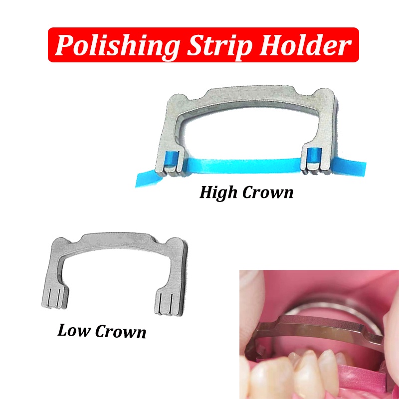 2 Giá đỡ dây đánh bóng răng bằng kim loại cao cấp