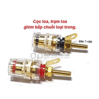 Cọc loa ,trạm loa ghim bắp chuối loại trong