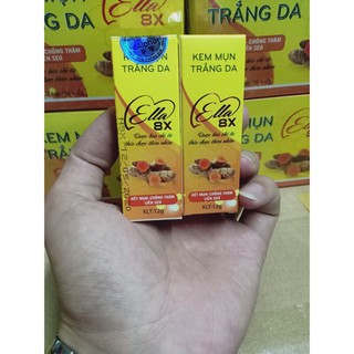 Kem mụn trắng da Ella 8x nghệ 12g