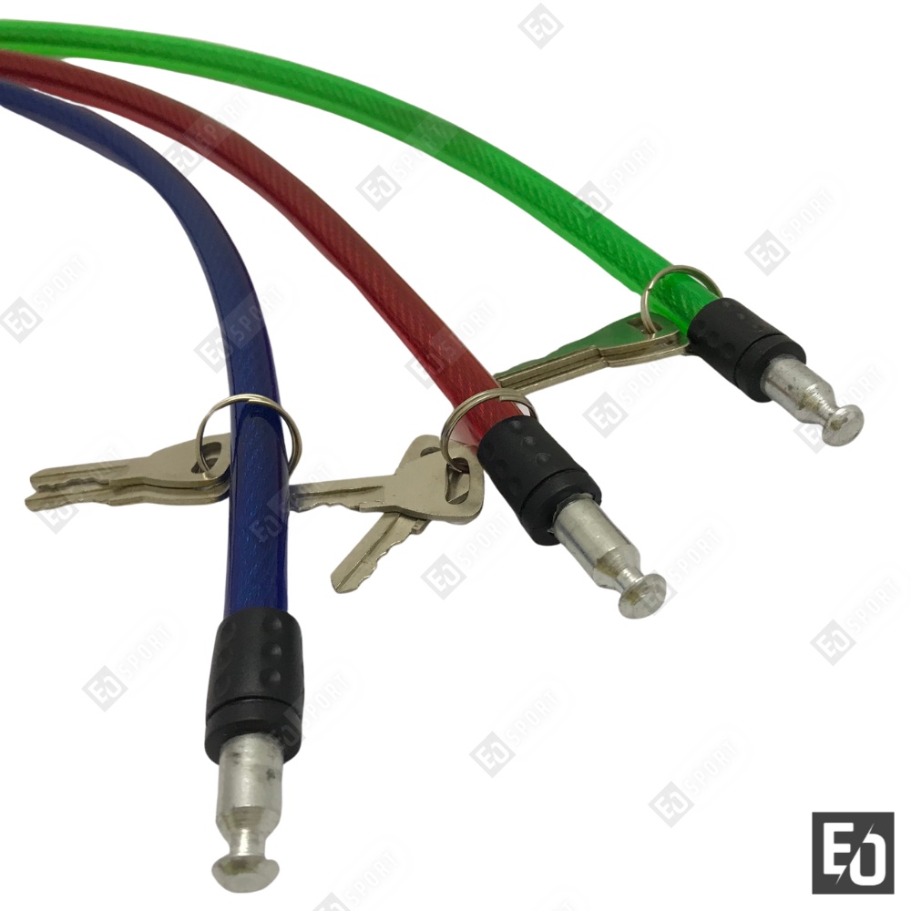 Khóa Dây Cáp Chống Trộm Xe Đap, Xe Máy , Nhà Cửa Lõi Thép 8mm - EO.sportDZ