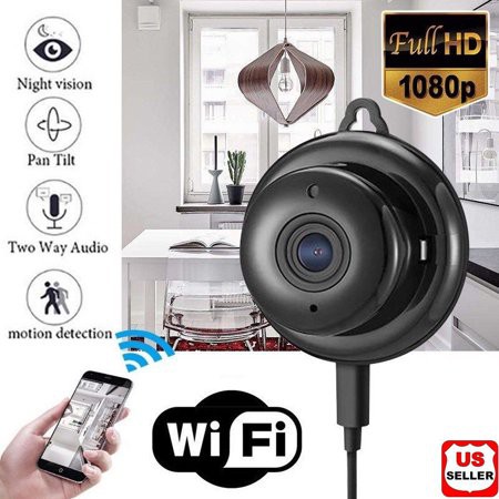 Camera Giám sát Wifi Không Dây Mini V380 đen HỒNG NGOẠI Nhìn Đêm HD 1080 | BigBuy360 - bigbuy360.vn