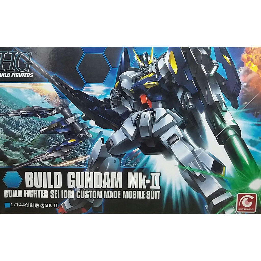 Huiyan Mô Hình Gundam HG Build MK 2 1/144 Đồ Chơi Lắp Ráp Anime