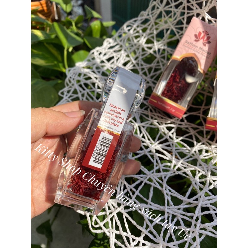 NHUỴ HOA NGHỆ TÂY SAFFRON ZABIHI MARKET LỌ 2G CHUẨN BILL