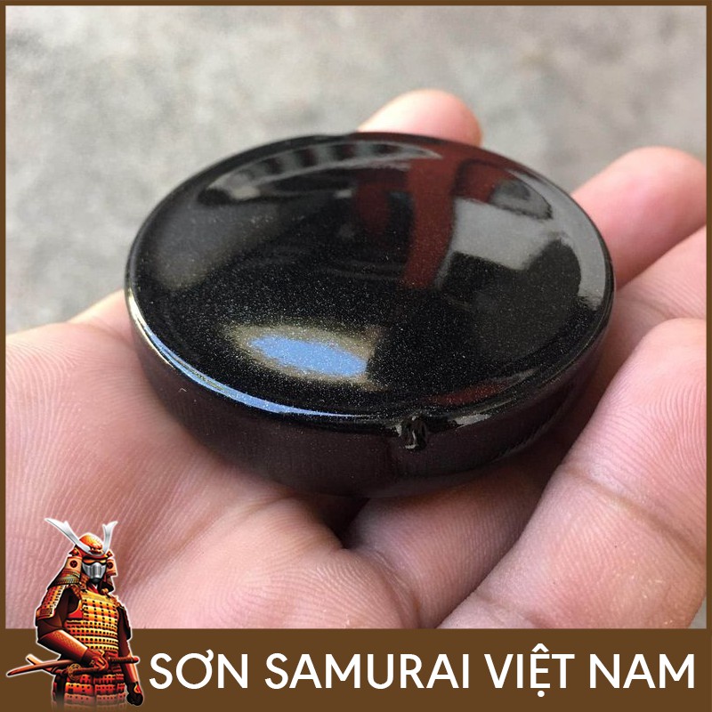 Màu Đen Ánh Kim Sơn Samurai - Combo Màu Đen 1139 Sơn Xịt Samurai