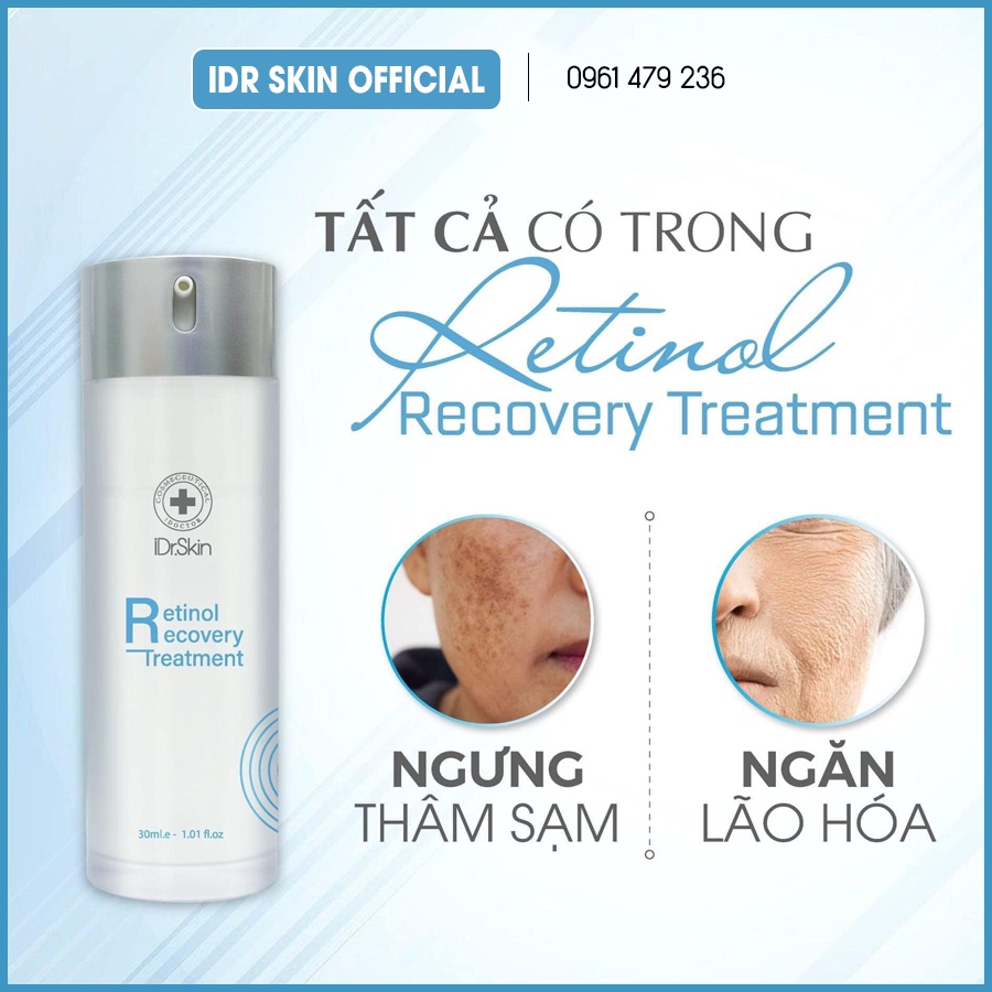 Kem dưỡng tái tạo IDr Skin _ Retinol Recovery Treatment 0.5%
