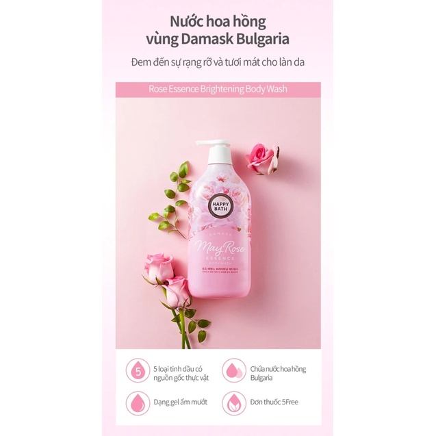 Sữa Tắm Happy Bath Body Wash 900g