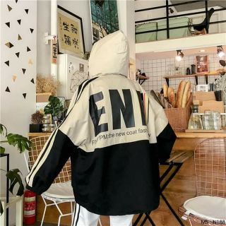 [Sale] Áo khoác kaki end phối hai màu