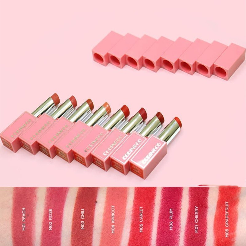 Son Thỏi Siêu Lì - Coringco Cherry Chu Bonny Matte Lipstick