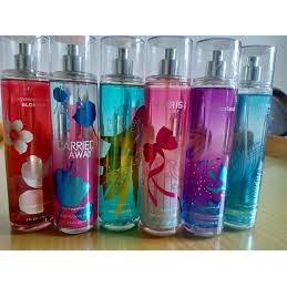 Xịt thơm Bath &amp; Body Works Fine Fragrance Mist hương Carried Away 30ml/50ml/100ml +jɥȽÿ08+