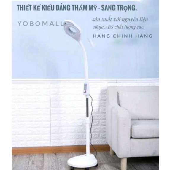 Chính hãng  Đèn led kính lúp chuyên dụng cho spa, đèn nối mi ánh sáng mát dịu - Yobomall