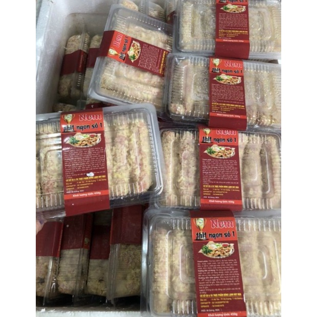 Nem Chua Rán HN 450g/1hộp - Nem Thịt Ngon số 1