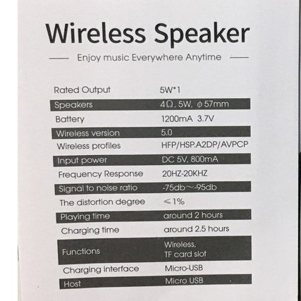 Loa Bluetooth SLC-073