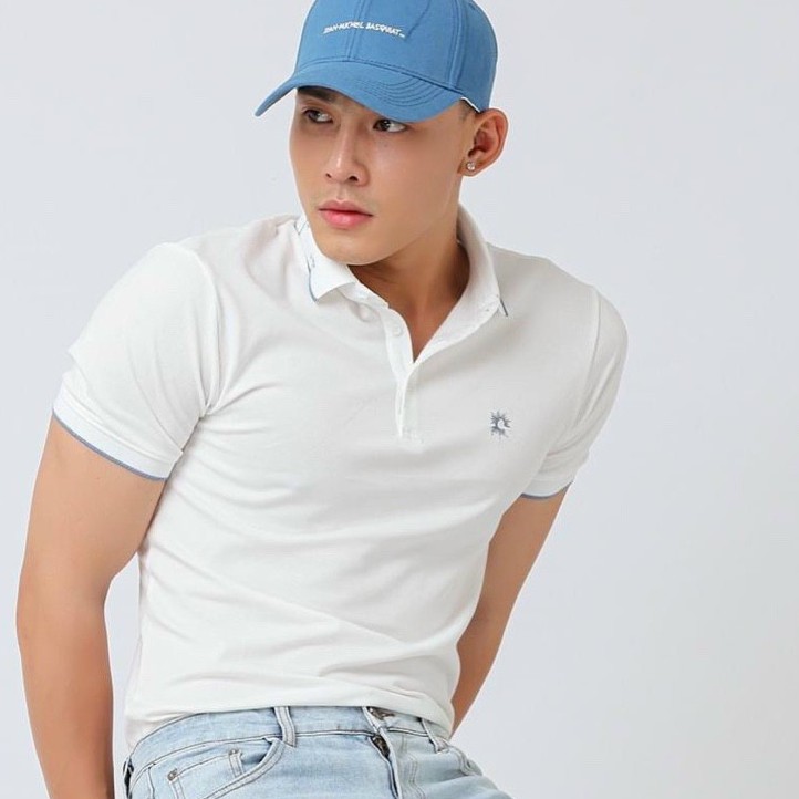 .8 mẫu áo thun nam THÊU có cổ cao cấp hàn quốc thời trang nhất 2020 bao đẹp chất lượng y hình 100%.( bao đổi trả ) | BigBuy360 - bigbuy360.vn