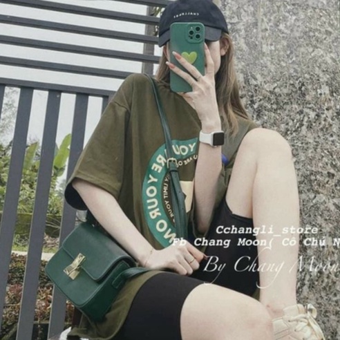 áo phông nữ form rộng cotton khô 3158 hình sao + in chữ