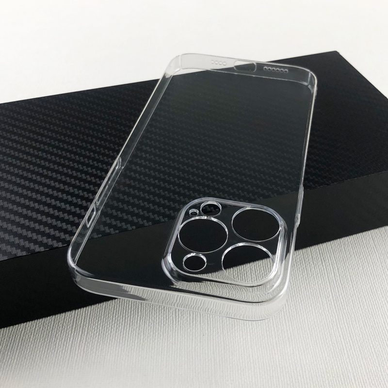 Ốp Điện Thoại PC Cứng Màu Pha Lê Trong Suốt Bảo Vệ Camera Cho Apple iPhone 14 iPhone14 Pro Max Plus 5G