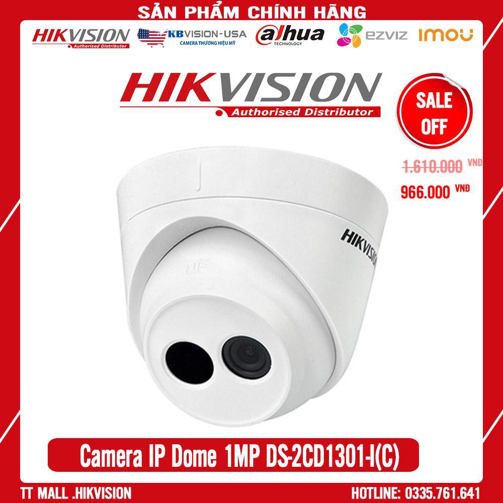 Camera IP Dome Hikvision DS-2CD1301-I(C) 1MP hàng chính hãng bảo hành 2 năm .
