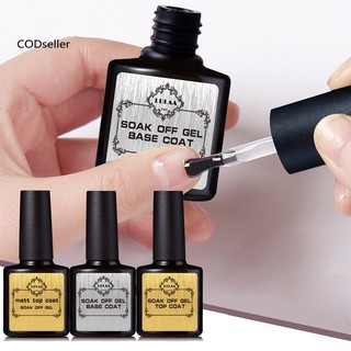 [Hàng mới về] Gel sơn nền /sơn phủ 9ml giữ màu lâu trôi chuyên dụng làm móng (có bán set)