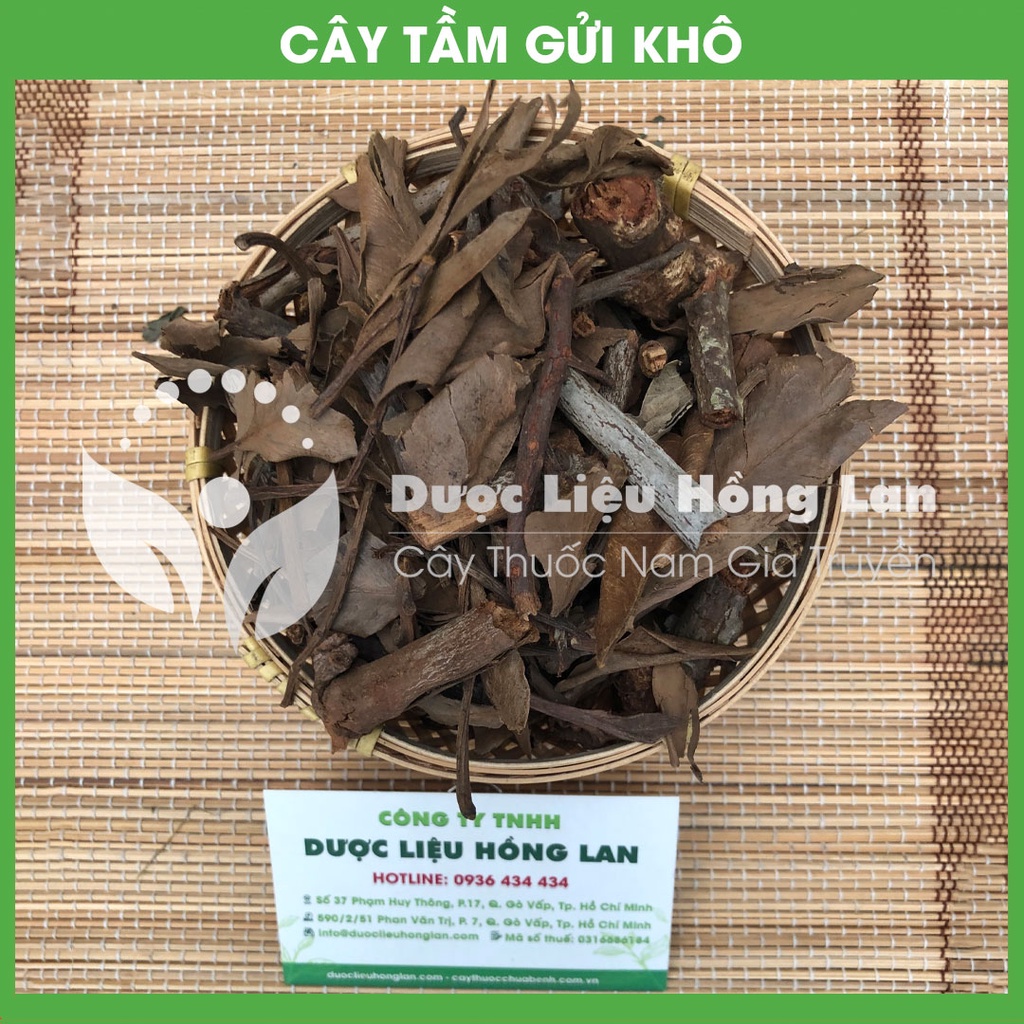 CÂY TẦM GỬI khô đóng gói 1kg - congtyduoclieuhonglan