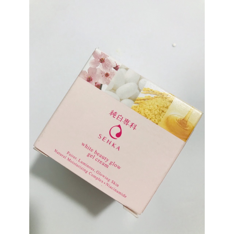 Kem dưỡng trắng da ban đêm Senka 15gr + (Tặng 1 sp bất kì)