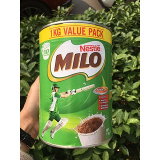 Sữa Milo Úc hộp 1kg date 2021