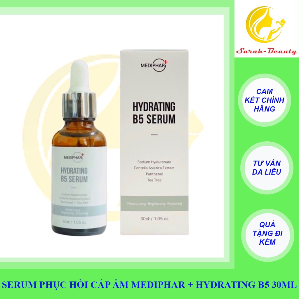 SERUM PHỤC HỒI CẤP ẨM MEDIPHAR + HYDRATING B5 30ML